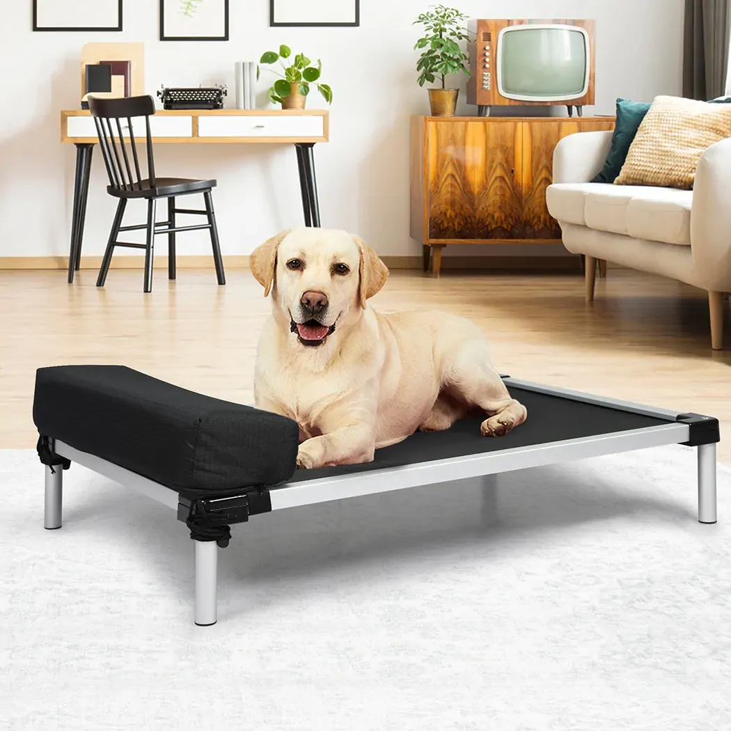 Pet Trampoline Aluminium Frame L Black Large Price