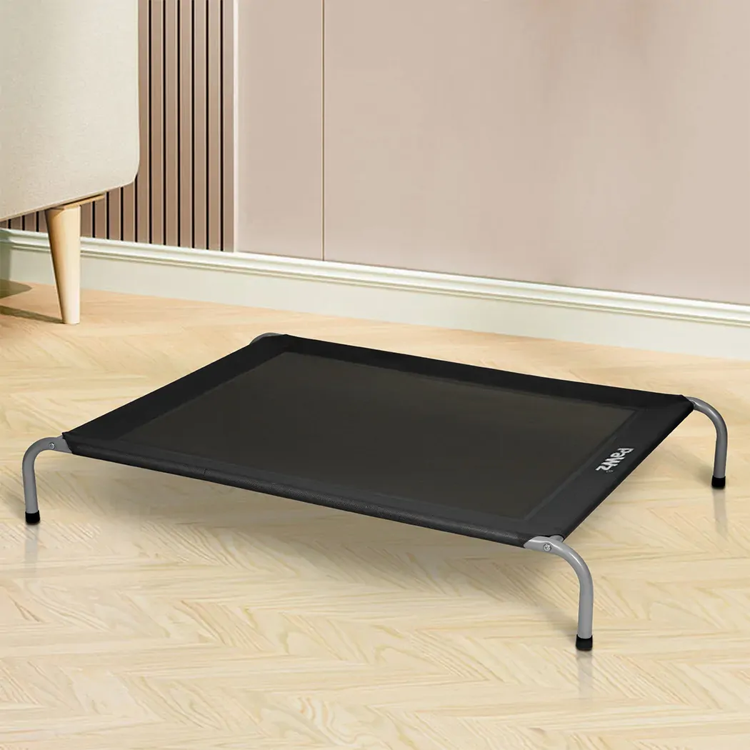 Elevated Trampoline Pet Bed Dog XL Black X-Large Price