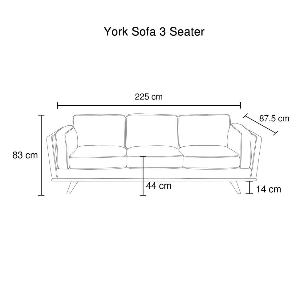 York 3+2 Seater Teal Colour Price
