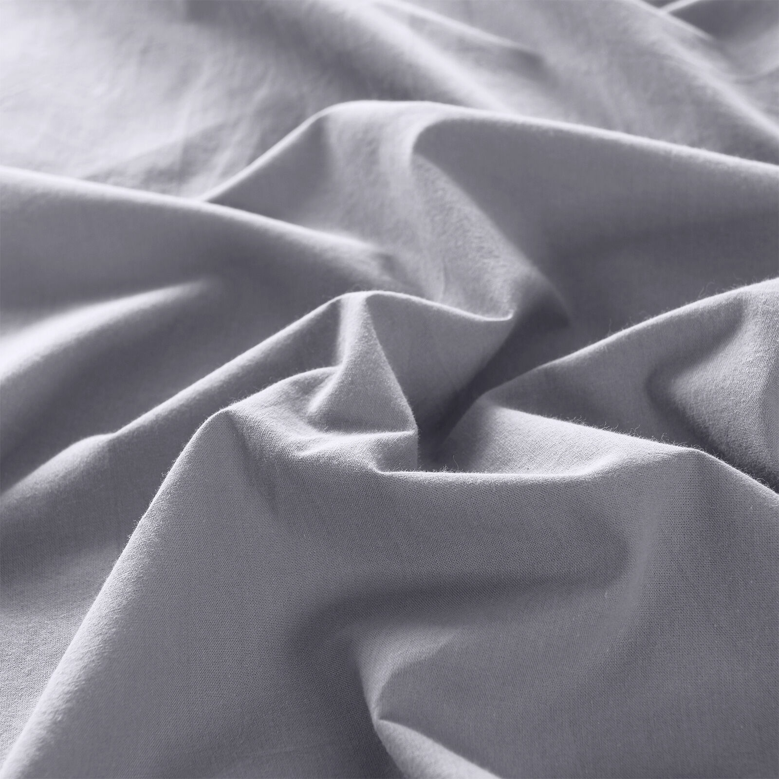 Royal Comfort Vintage Washed 100% Cotton Quilt Cover Set Bedding Ultra Soft - Double - Grey Price