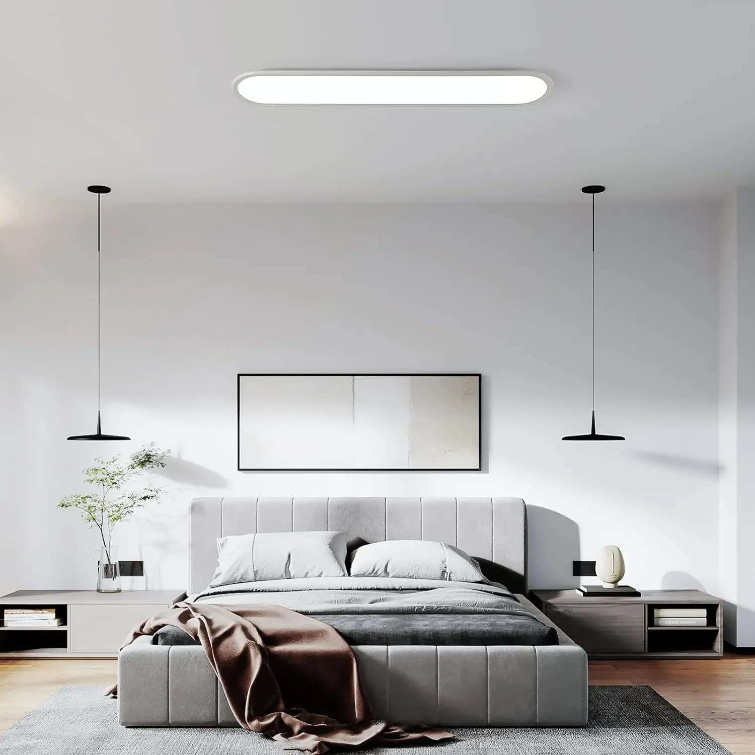 Dimmable LED Ceiling Light, 48W White  Price
