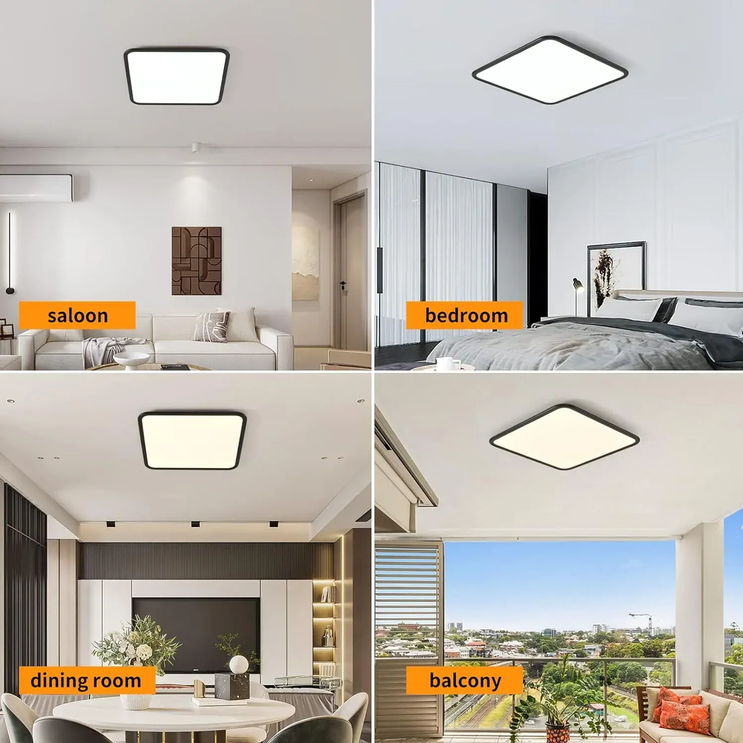 Dimmable LED Ceiling Light, 40W Anti Blue Price