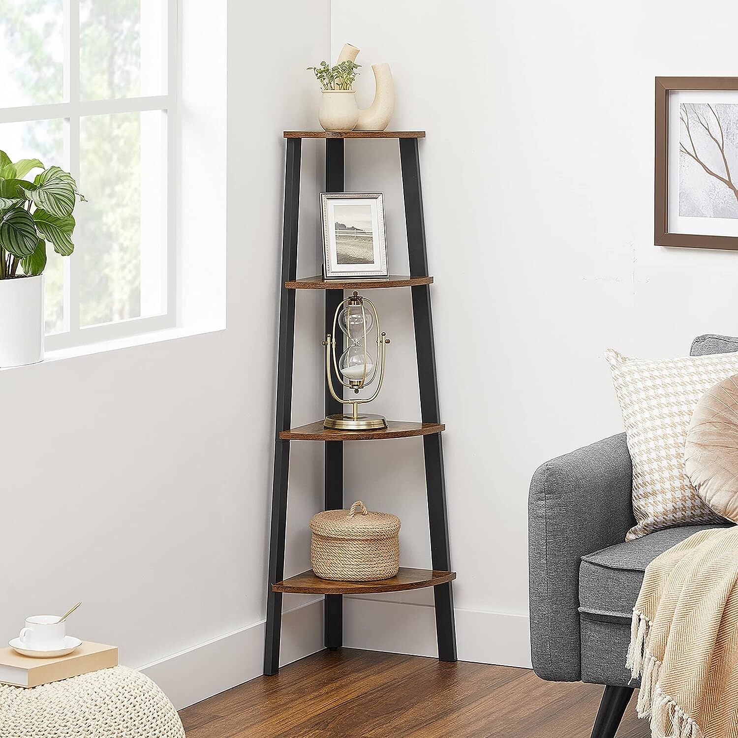 Corner Shelf 4 Tier Industrial Storage Rack Price