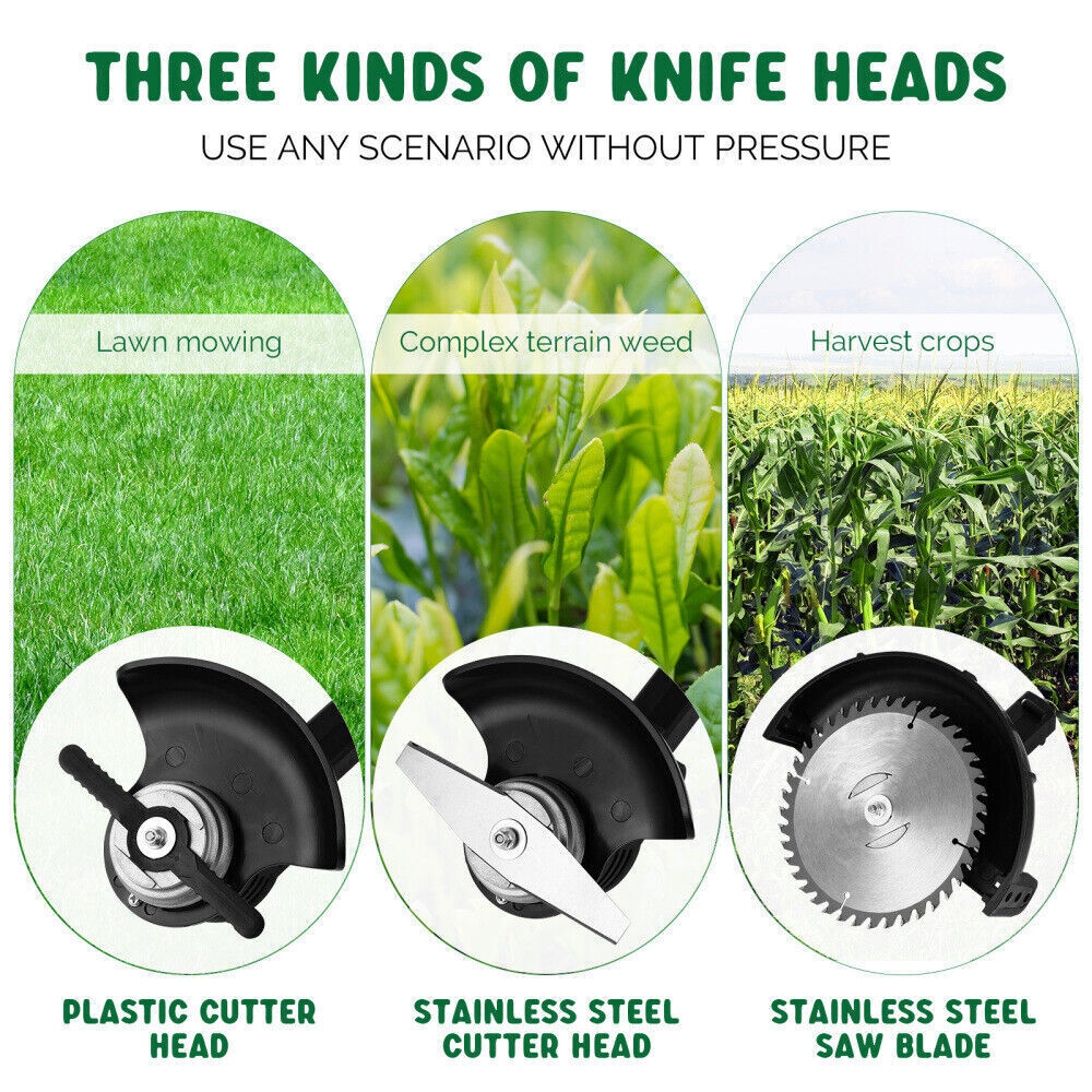 3in1 Cordless Grass Trimmer Grass Lawn Brush Cutter Whipper Snipper with 1 Battery Price