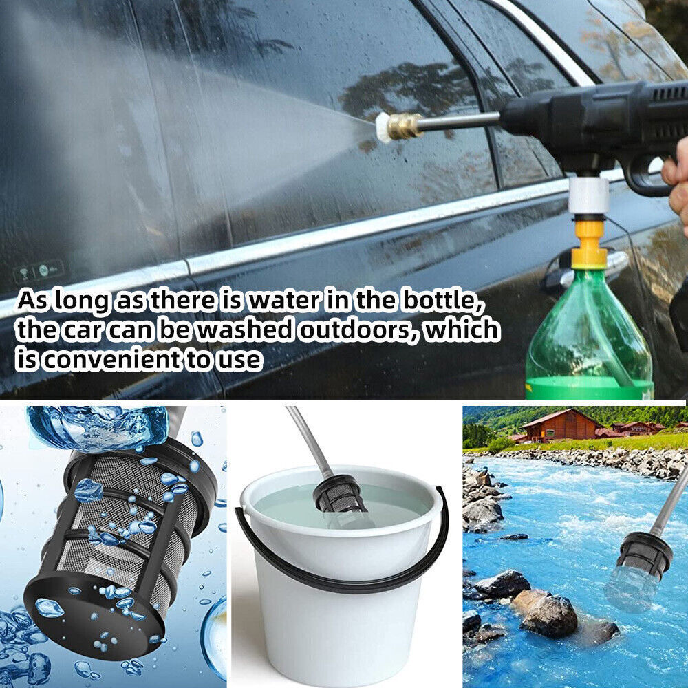 88V Cordless Electric High Pressure Washer Water Spray Gun Car Cleaner 2 Battery Price