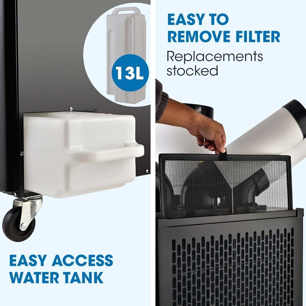 POLYCOOL 6.5kW Portable Industrial Spot Cooler, with Triple Cooling Ducts Price
