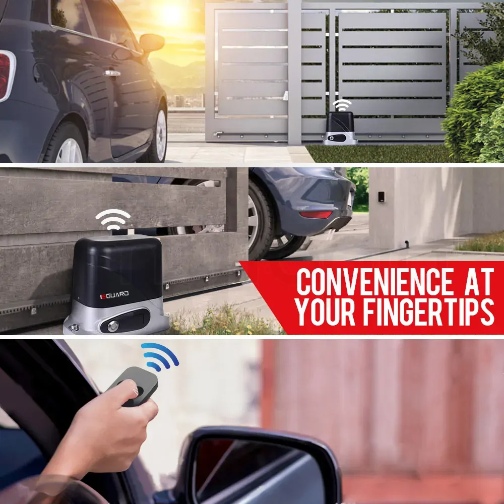 Sliding Gate Opener 5M Full Solar Automatic Driveway Sliding Electric Remote Price
