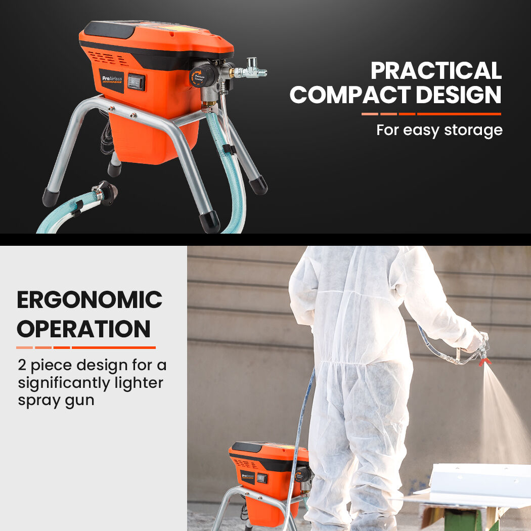 Unimac 740W Electric Airless Paint Sprayer Portable High Pressure Station Spray Gun Price