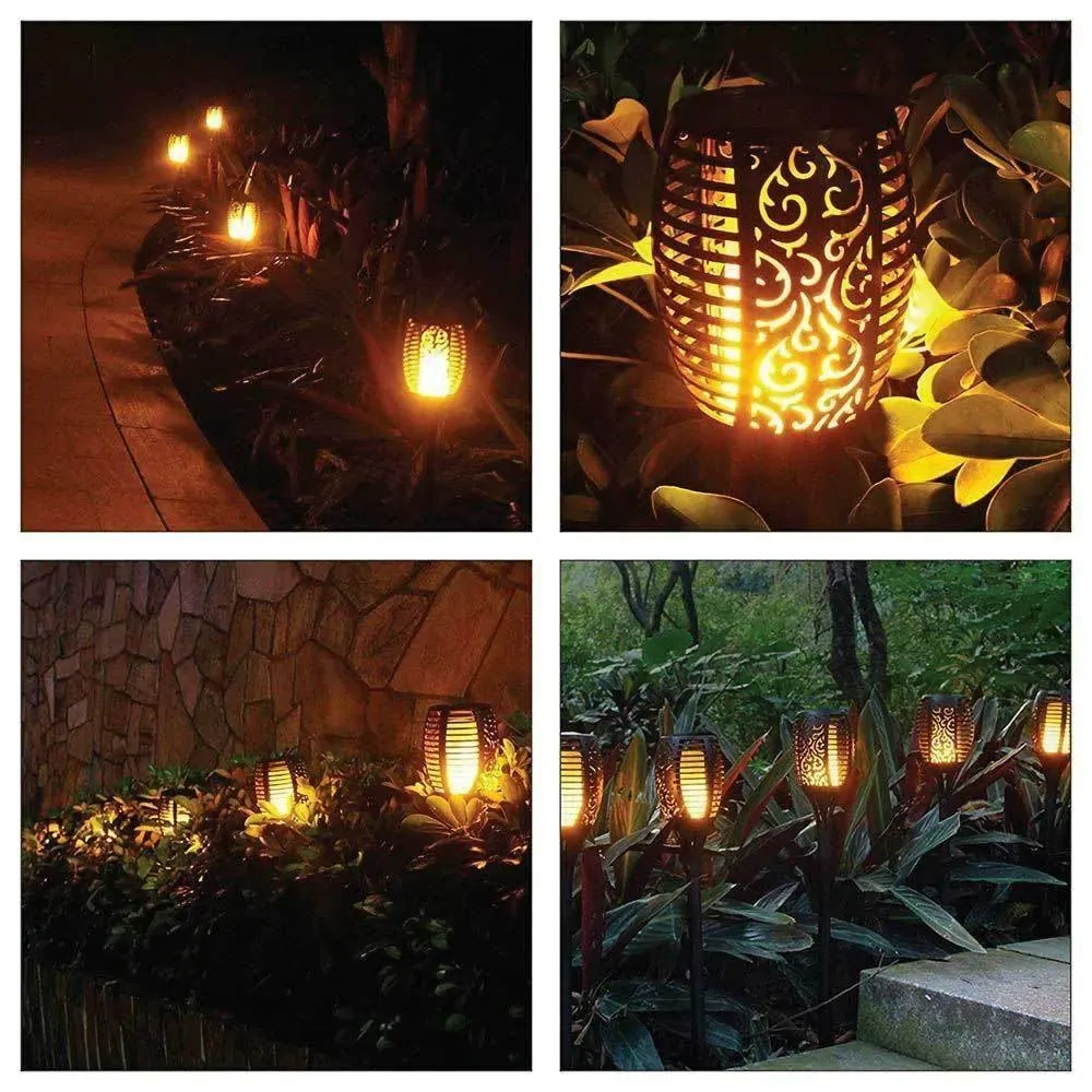96 LED Bulbs Torch Solar Garden Outdoor Flame Dancing Flickering Light Auto Lamp Price