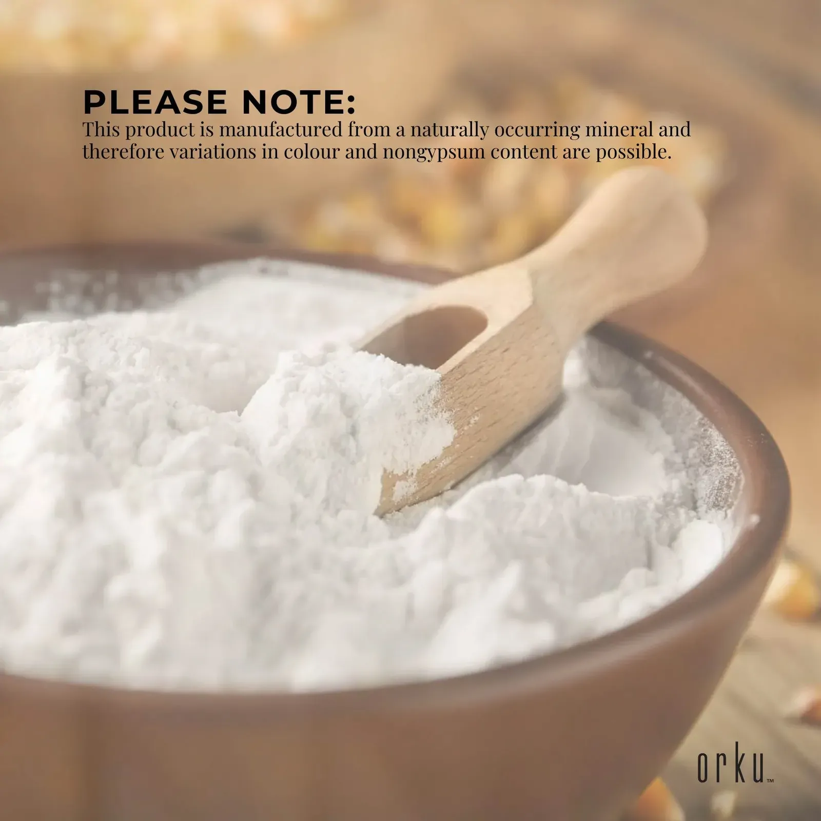 100g Calcium Sulphate Gypsum Powder - Food Grade Hydrous Sulfate Price
