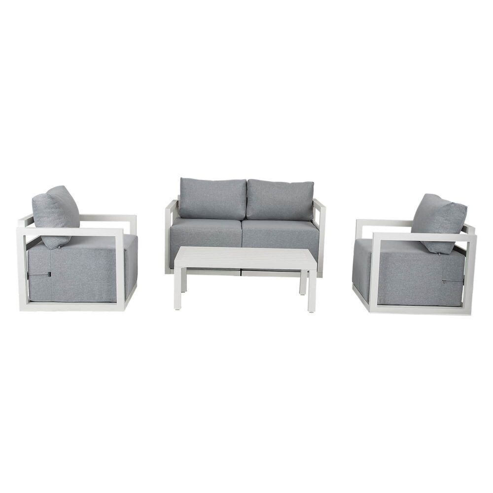 Alfresco Serenity Outdoor Lounge Set – White Price