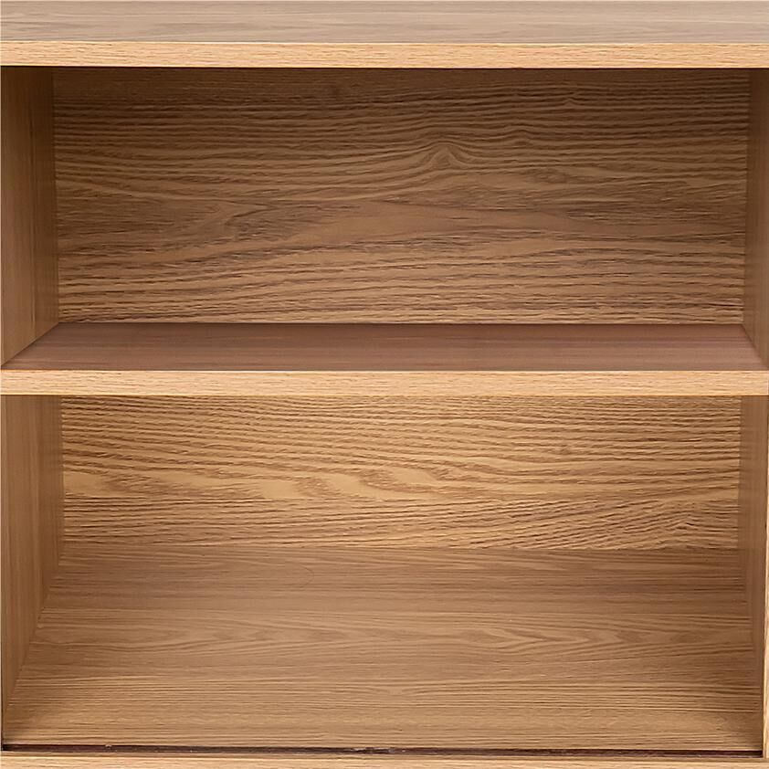 Natural Wood Ribbed Sideboard Cabinet Price