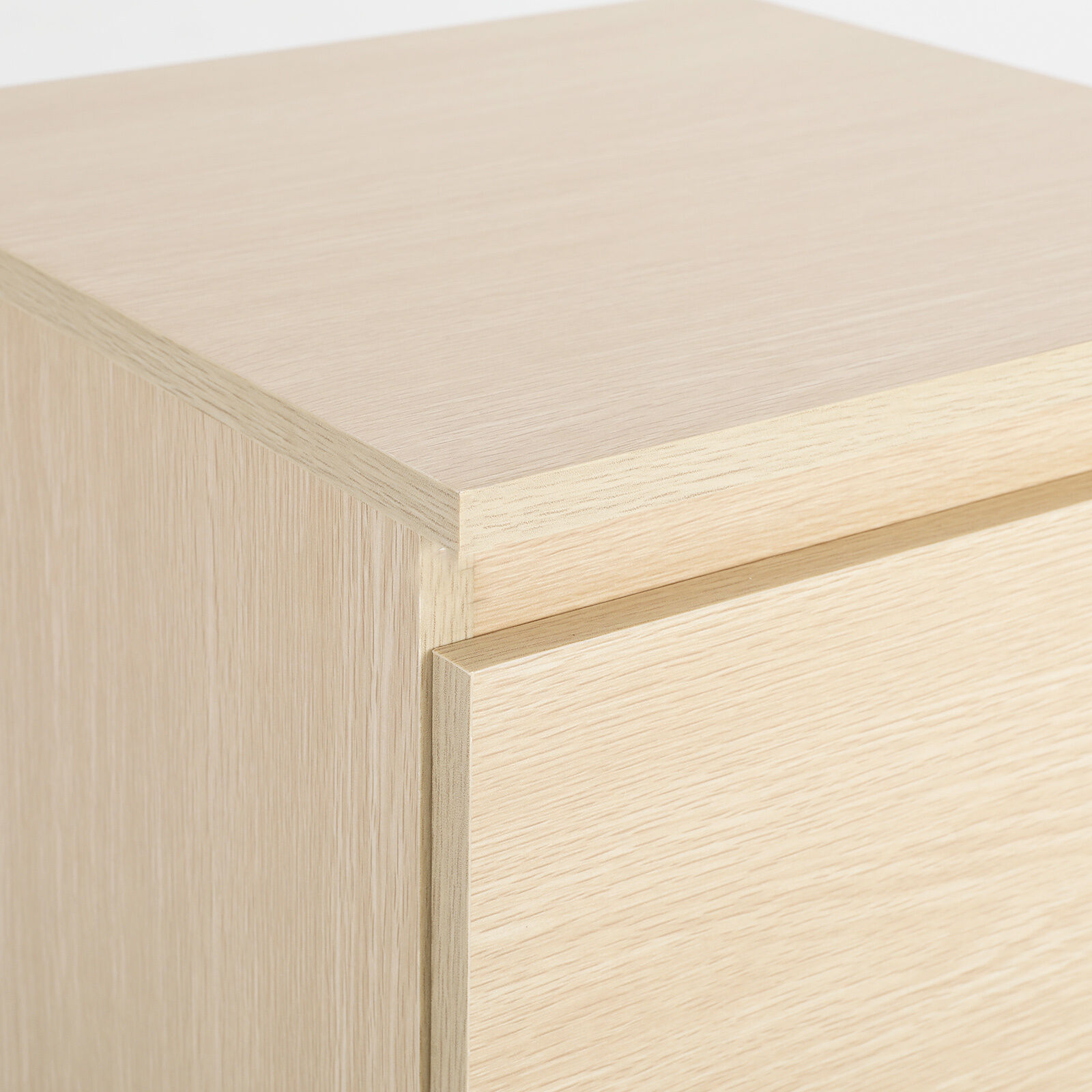 Bedside Table Side Storage Cabinet Nightstand Bedroom 2 Drawer JOSS OAK Price