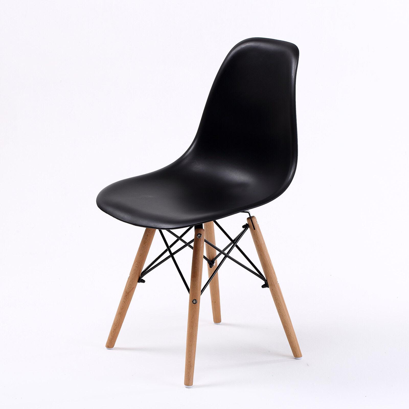 2X Retro Dining Cafe Chair DSW BLACK Price