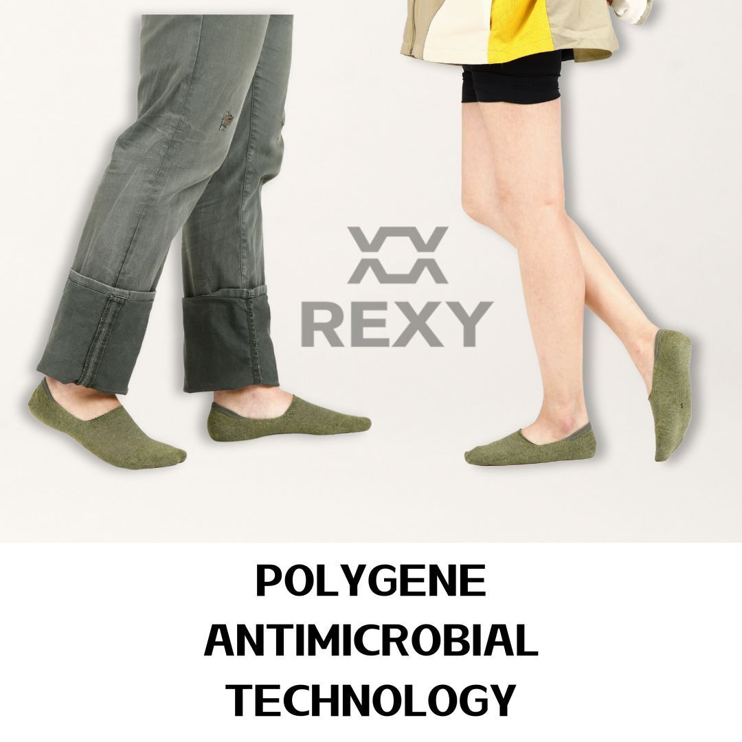 10X Rexy Daily No Show Ankle Socks Large Non-Slip Breathable MULTI COLOUR Price