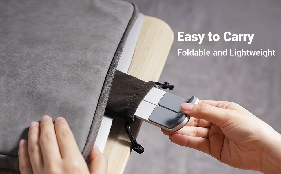 UGREEN 90312 Foldable Laptop Stand (Space Gray) Price