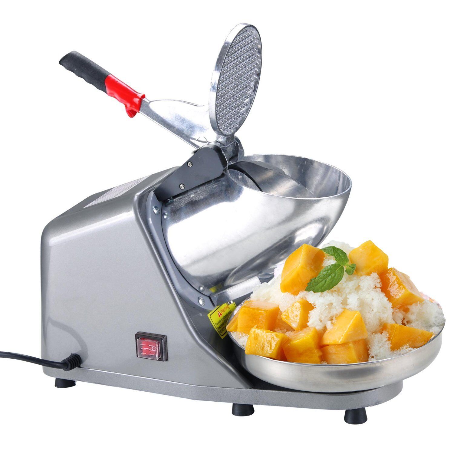 300W Electric Ice Crusher Shaver StainlessSteel Blade Cone Maker Kitchen machine Price