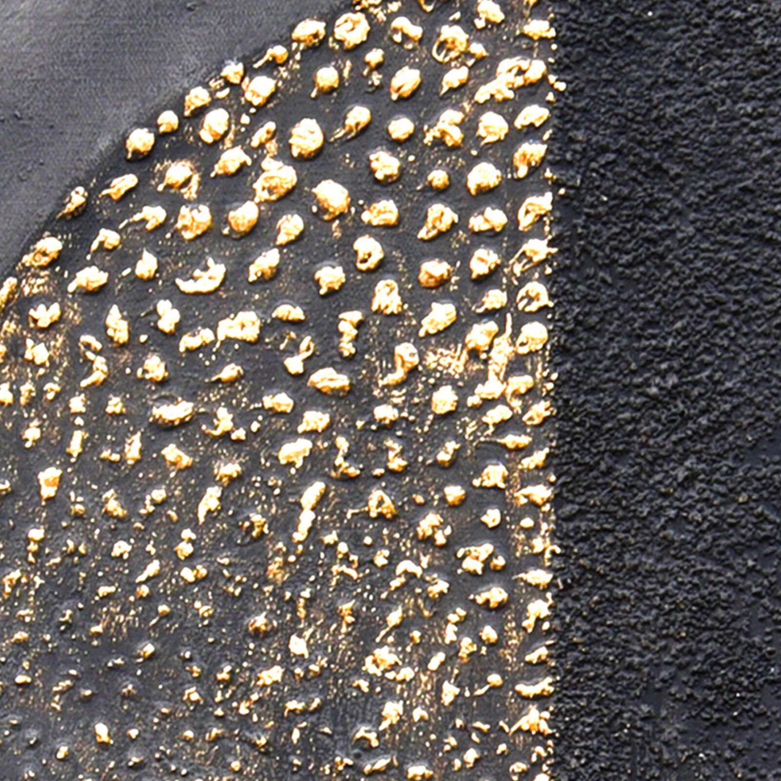 60X90cm Golden Dichotomy Gold Framed Hand Painted Canvas Wall Art Price