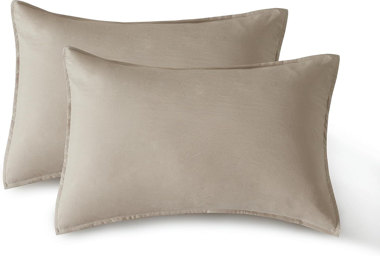 CleverPolly Vintage Washed Microfibre Sheet Set with 2 Pillowcases - Linen - King Price