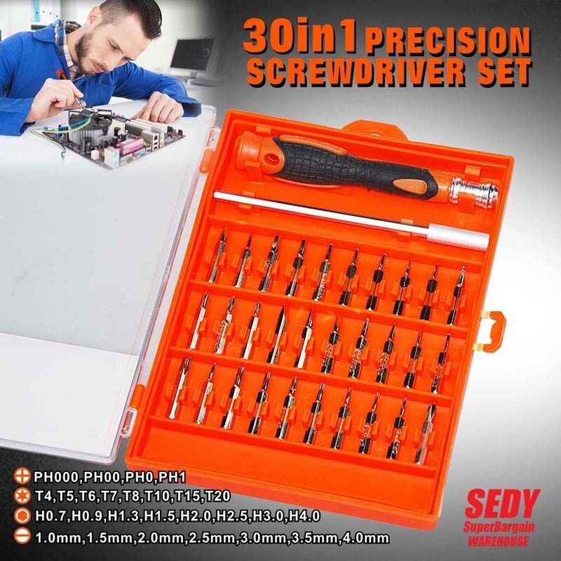 30 x sets of Random Screwdriver sets For bulk Sale Price