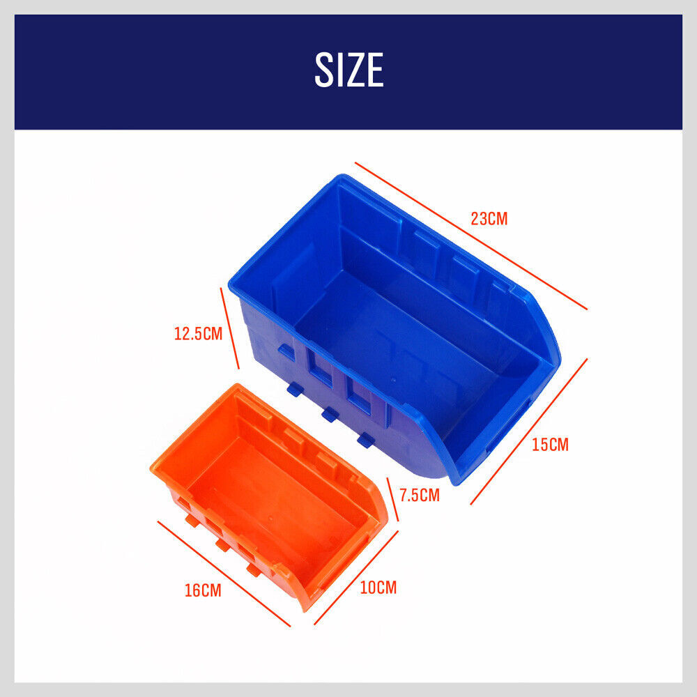 92-Piece Bin Mobile Garage Storage Bin Rack Heavy-Duty Tool Organizer with Swivel Wheels Price