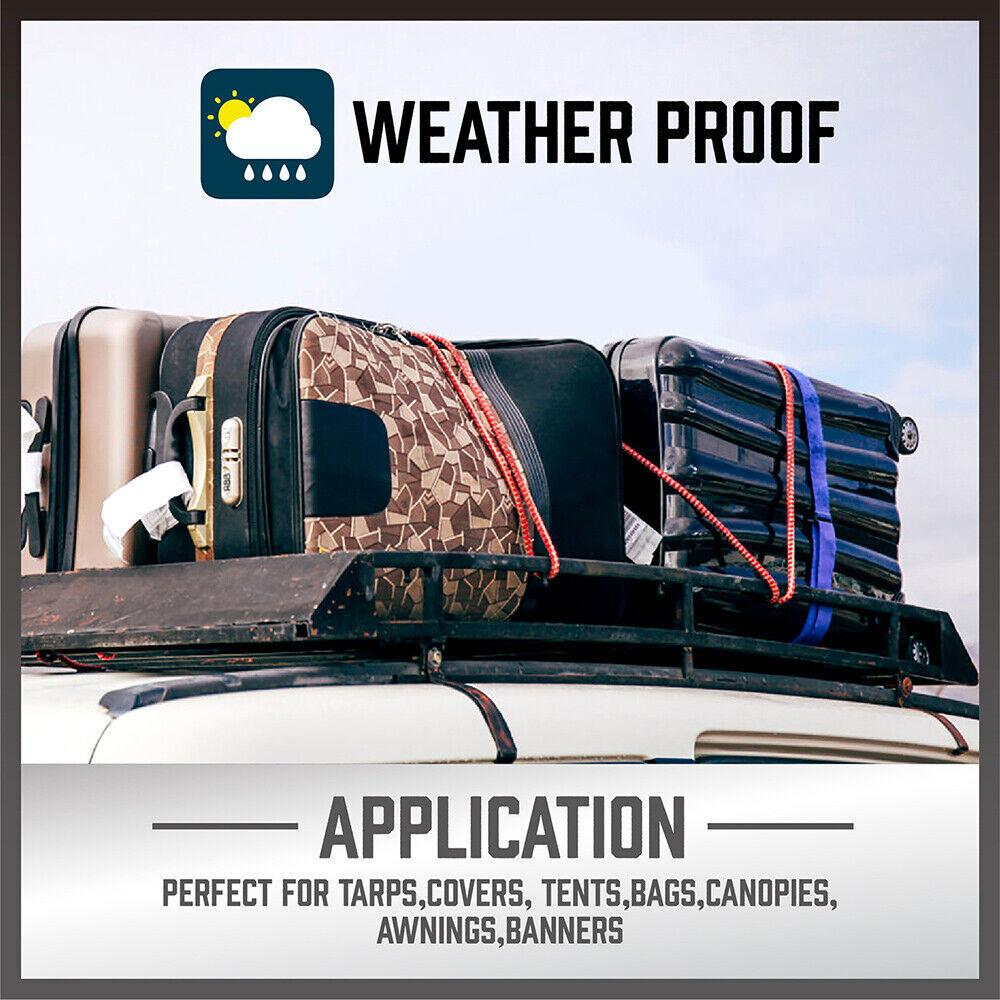 30-Piece Premium Bungee Cord Assortment Includes 10” to 40” Bungee Cords, Canopy Ties & Tarp Clips Price