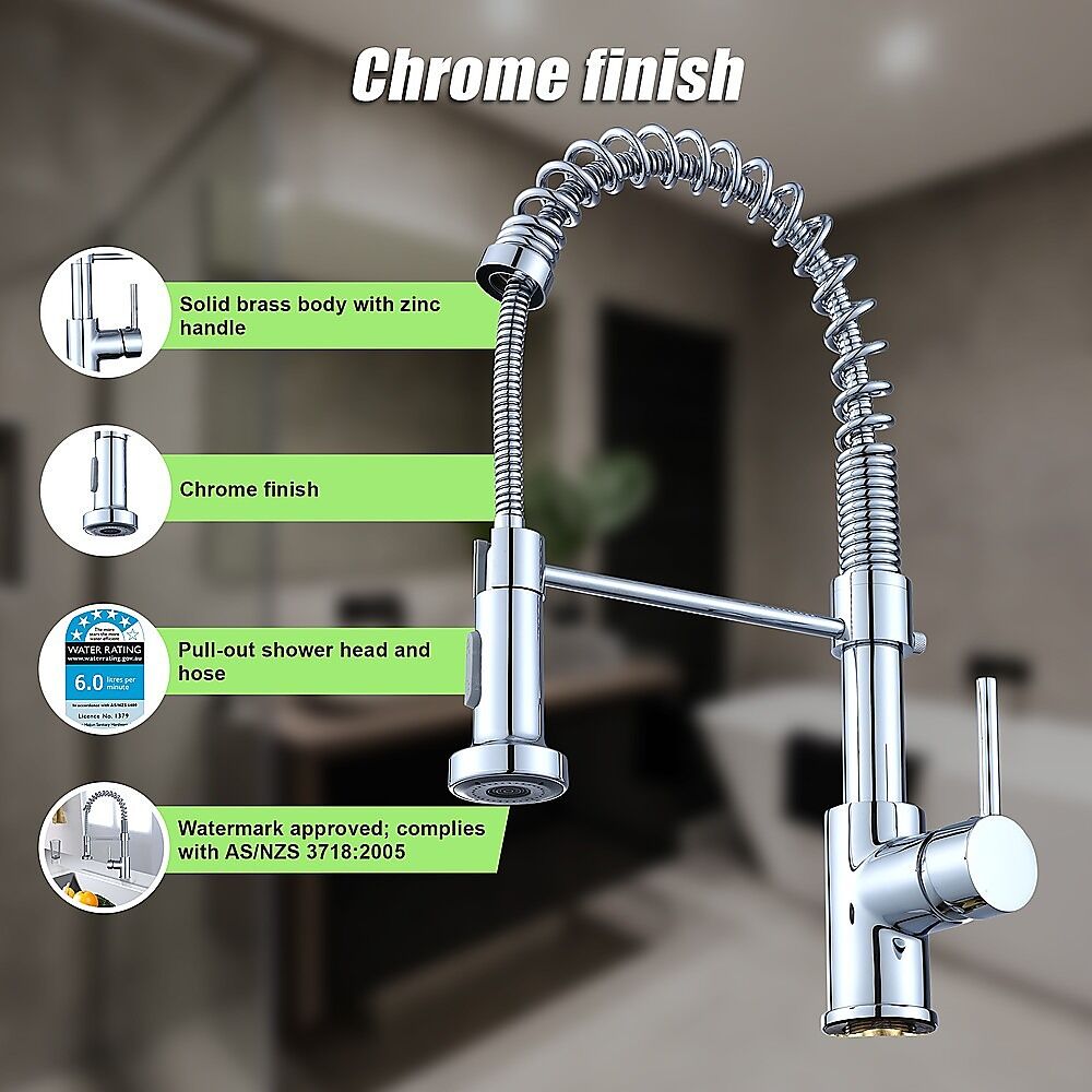 Basin Mixer Tap Faucet w/Extend -Kitchen Laundry Sink Price