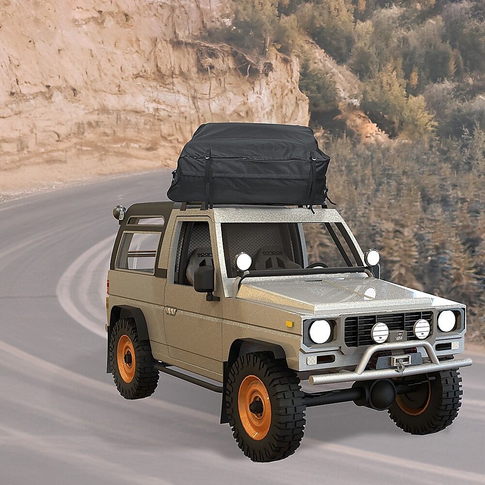458 Litre Large Car Cargo Travel Rain Proof Roof Top Bag Storage Carrier Box Price