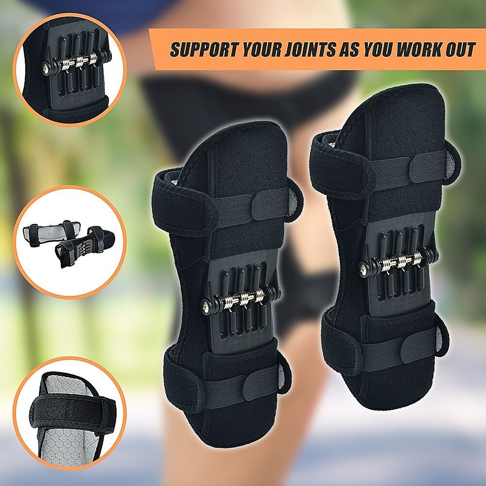 Power Knee Stabiliser Pad Lift Joint Support Powerful Rebound Spring Force Price