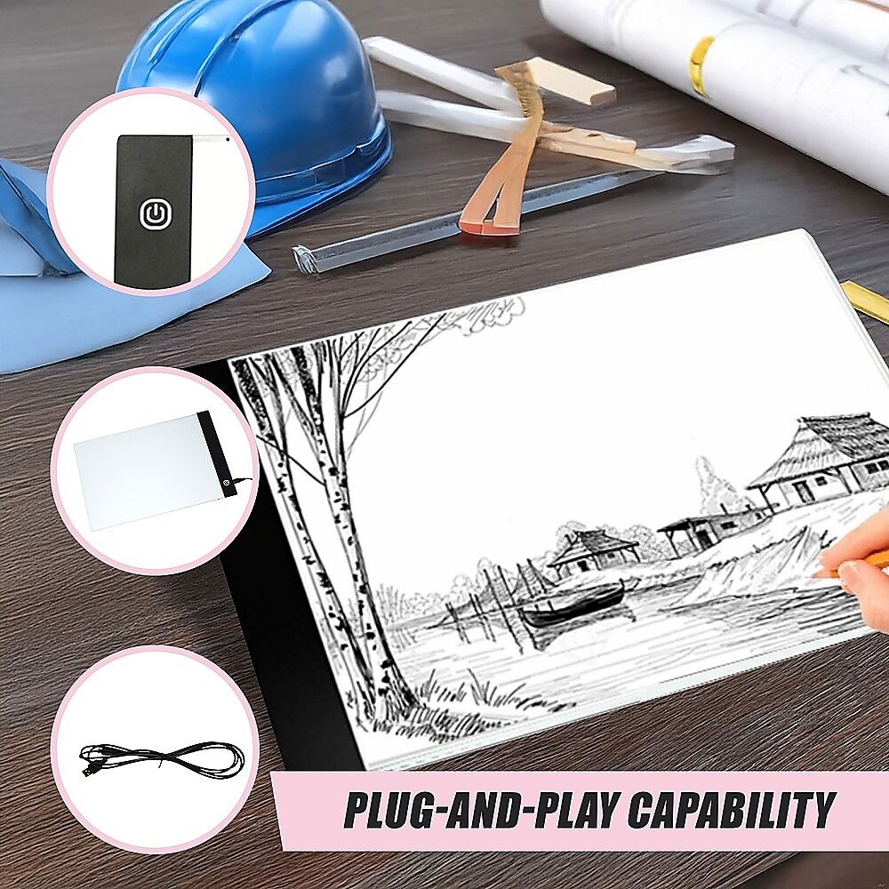 A4 LED Light Box Tracing Board Art Design Stencil Tattoo Copy Drawing Pad Price