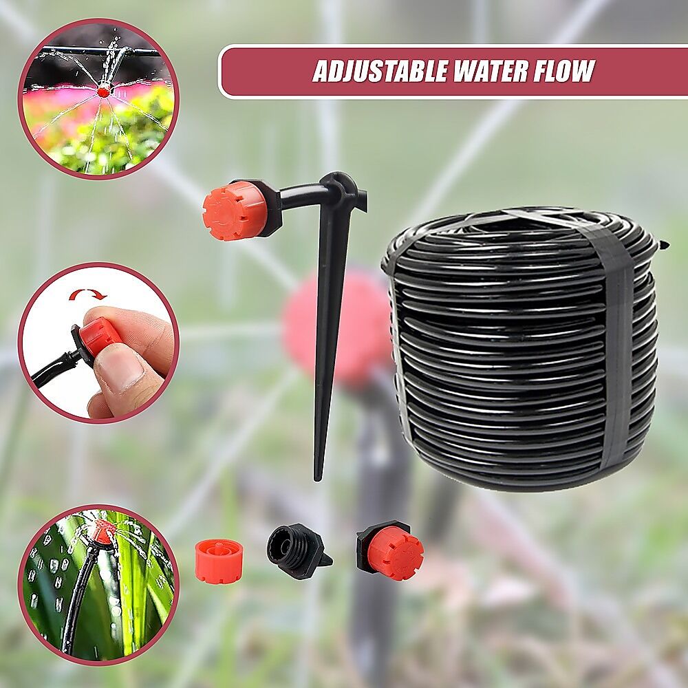 50M Hose Garden Irrigation System Plant Watering DIY Micro Drip Kits Price