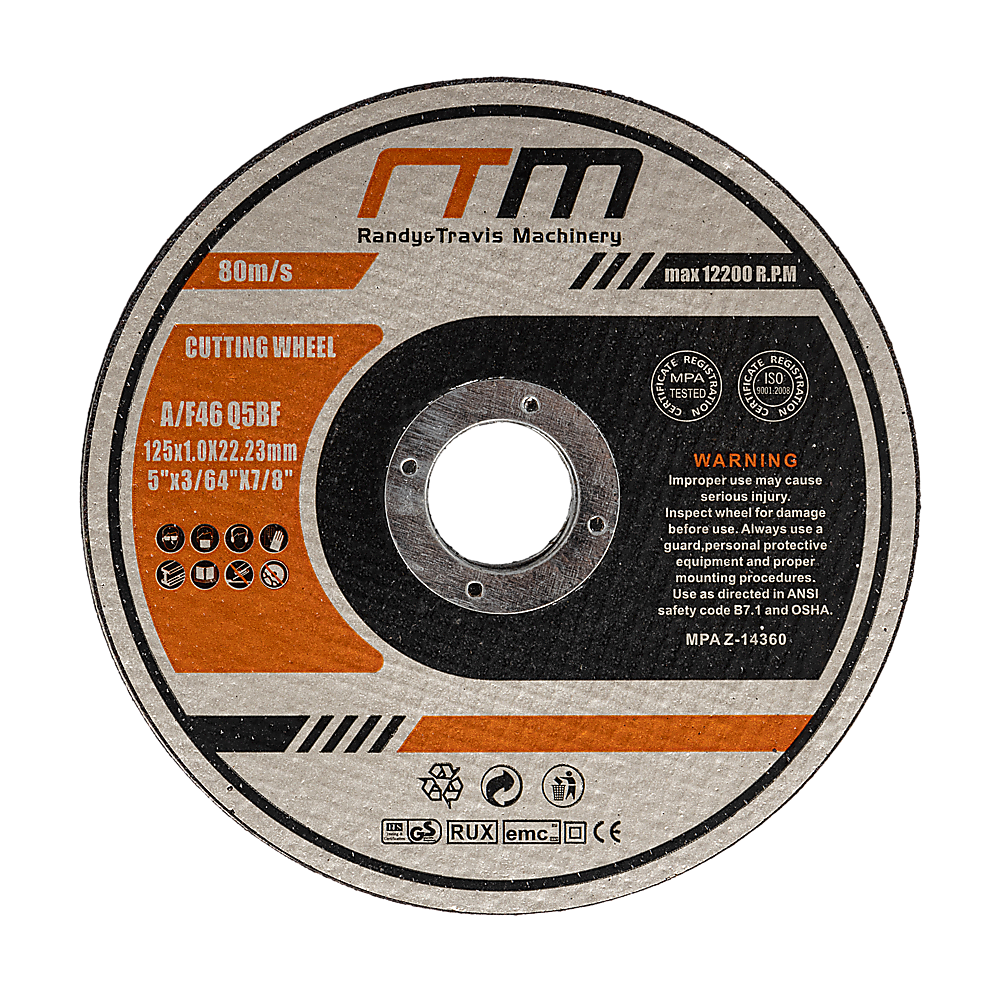100 x Cutting Discs 125mm 5" Angle Grinder Disc Metal Cut Off Wheel Thin Price