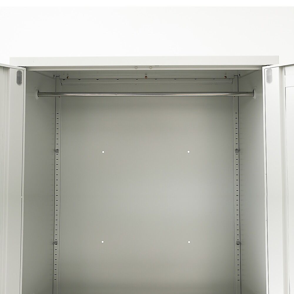 Two-Door Metal Cabinet Shelf Storage for Home Office Gym Price