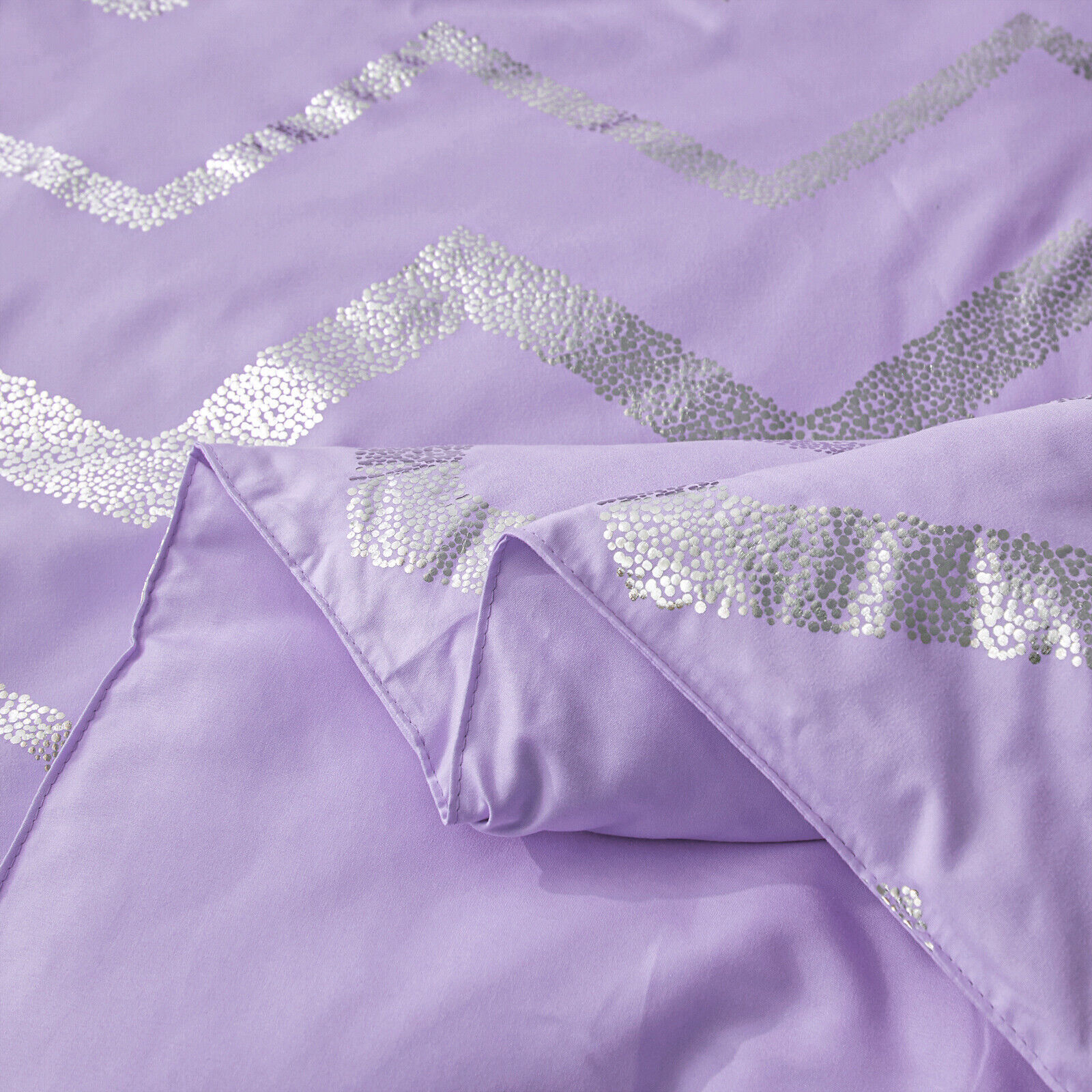 Soft Purple Comforter Set, King Size, Cozy 3-Piece Bedding with Pillowcases Price