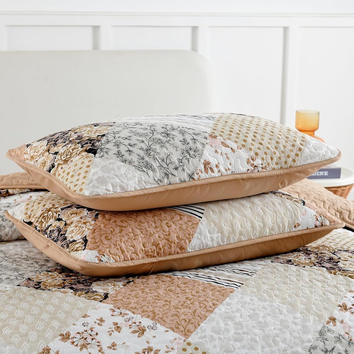 Transcendent Quilted bedspread and pillowcovers set: Elevated Comfort - Queen size Price