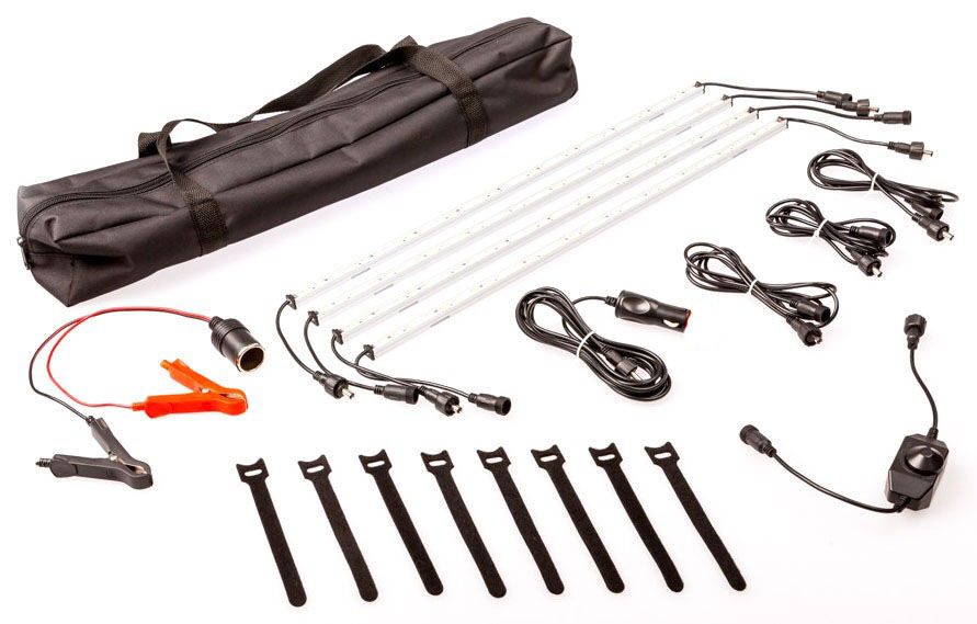 12V Rigid Light Bar LED Strip Camping Waterproof Connector Combo Kit Aluminium Price