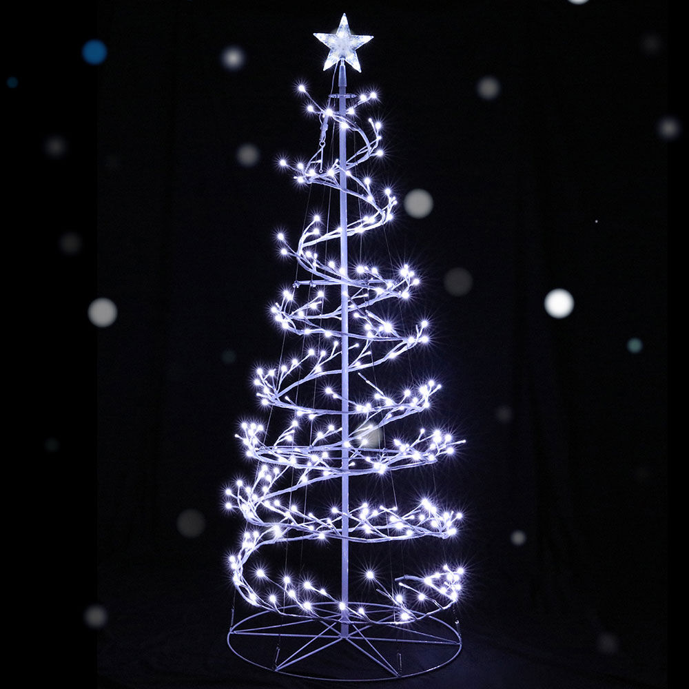 Christmas Tree 1.8M 6FT LED Xmas Decoration Cold White Lights Price