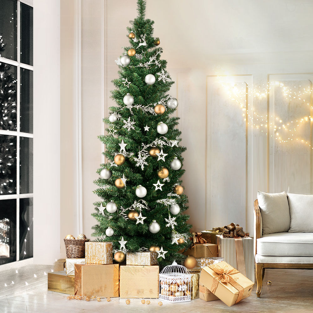 Christmas Tree 1.8m Xmas Tree Decorations Green 300 Tips Price