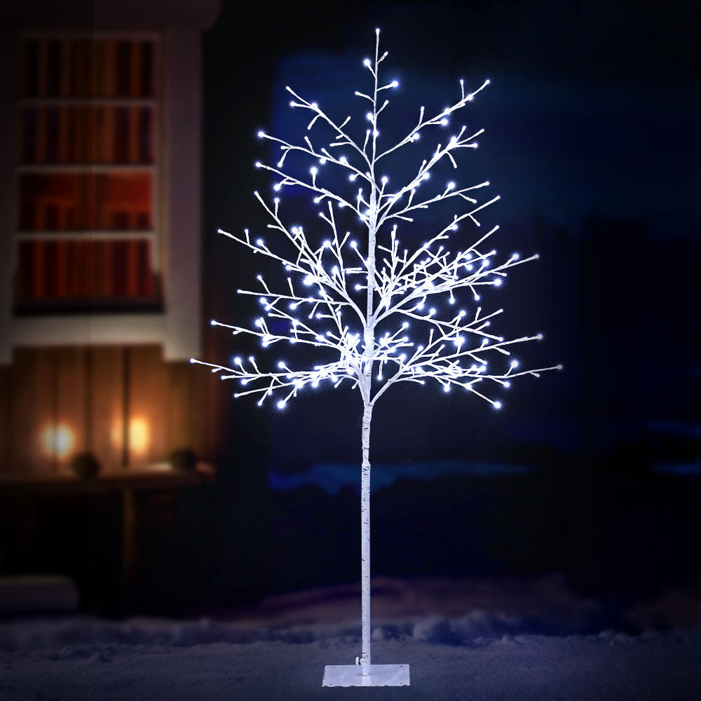 Solar Christmas Tree 1.5m Twigs 304 LED Lights Xmas Tree Price