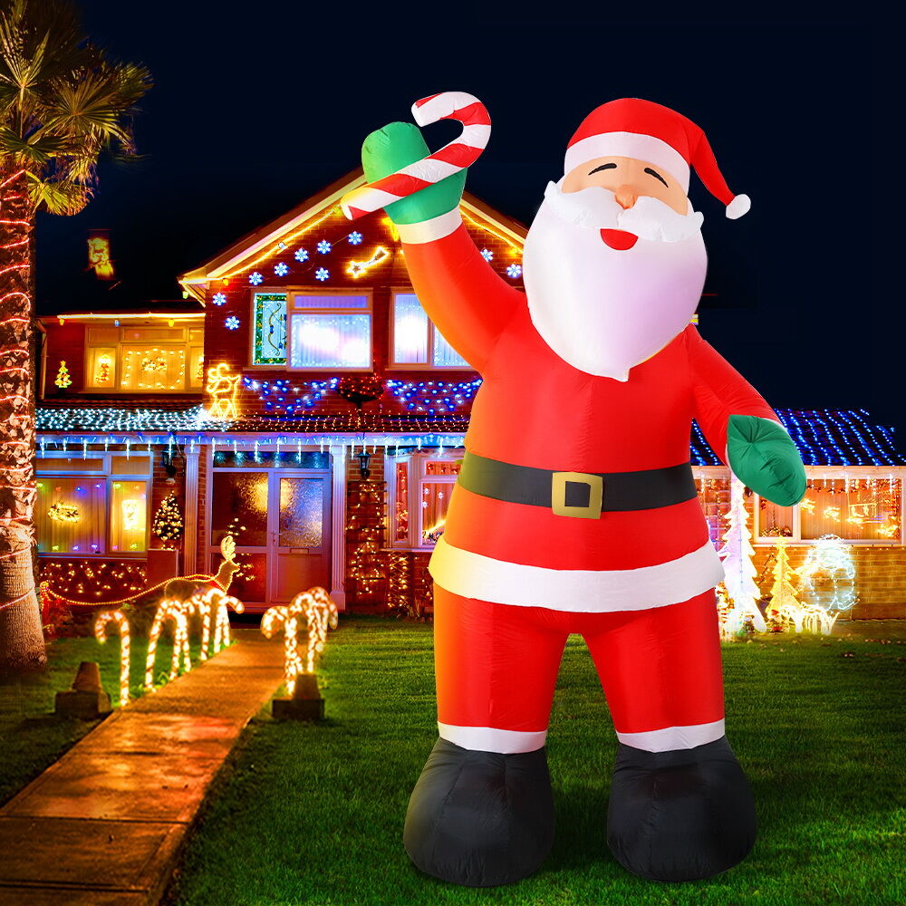 Christmas Inflatable Santa 3M Illuminated Decorations Price