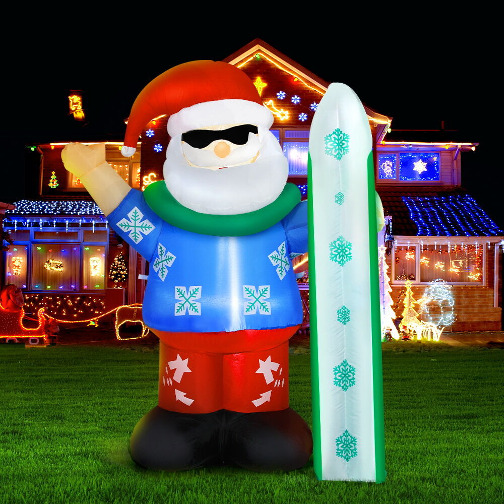 Christmas Inflatable Santa 1.6M Illuminated Decorations Price