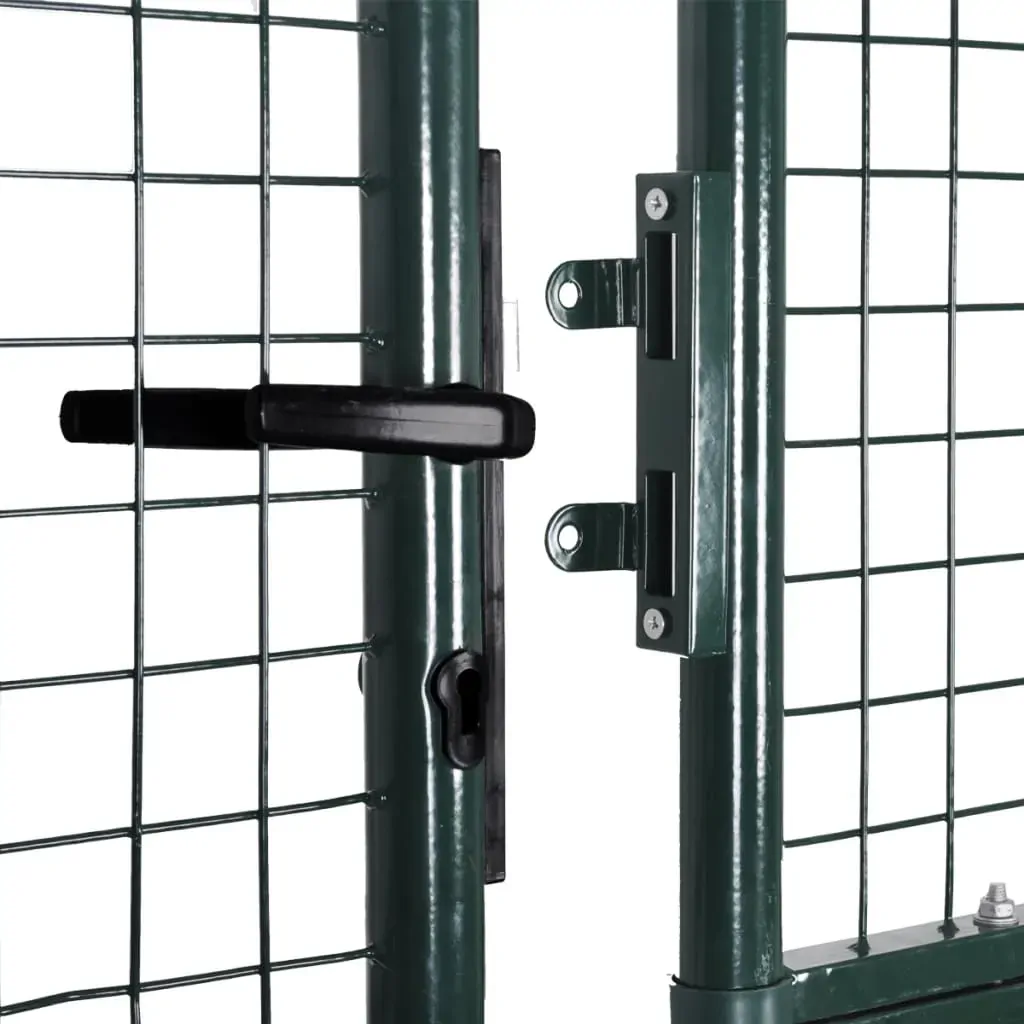 Fence Gate Powder-Coated Steel 306 x 200 cm Price