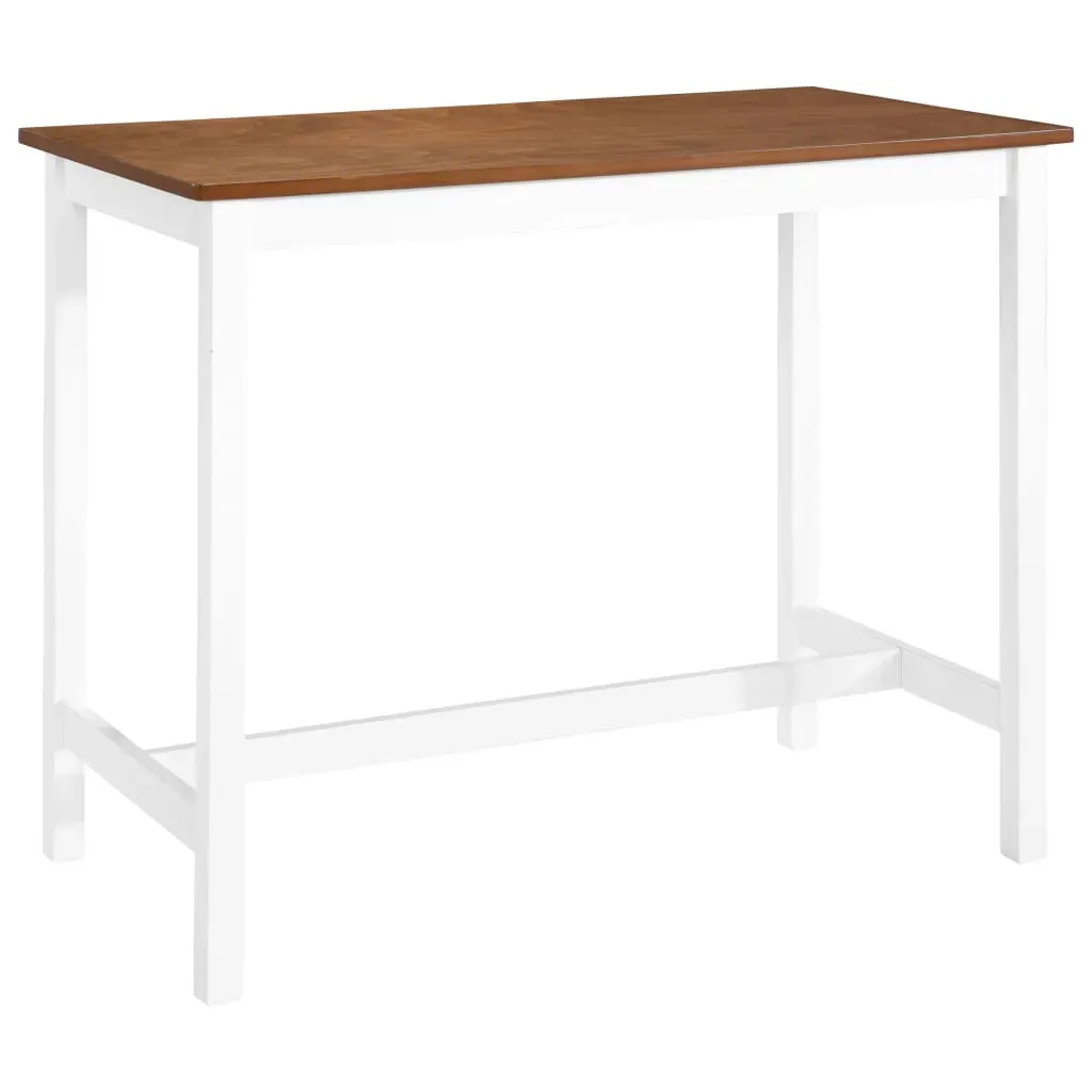 Bar Table and Stool Set 3 Pieces Solid Wood Price