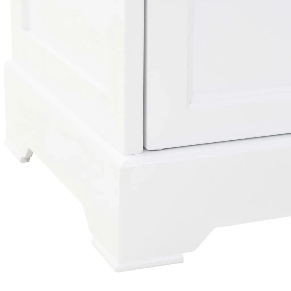 Welsh Dresser with 4 Doors MDF and Pinewood 80x40x180 cm Price