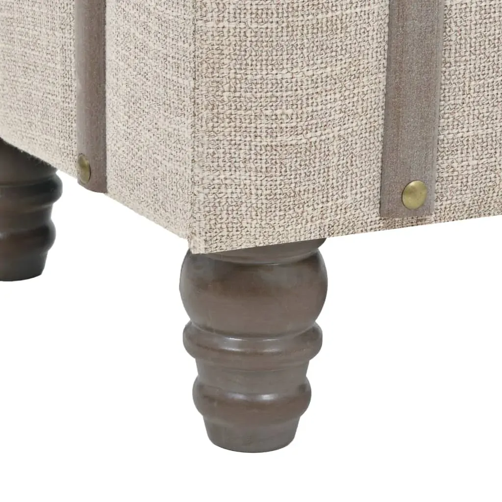 Storage Bench Solid Wood and Steel 111x34x37 cm Price