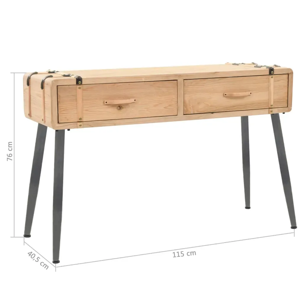 Console Table Solid Fir Wood 115x40.5x76 cm Price