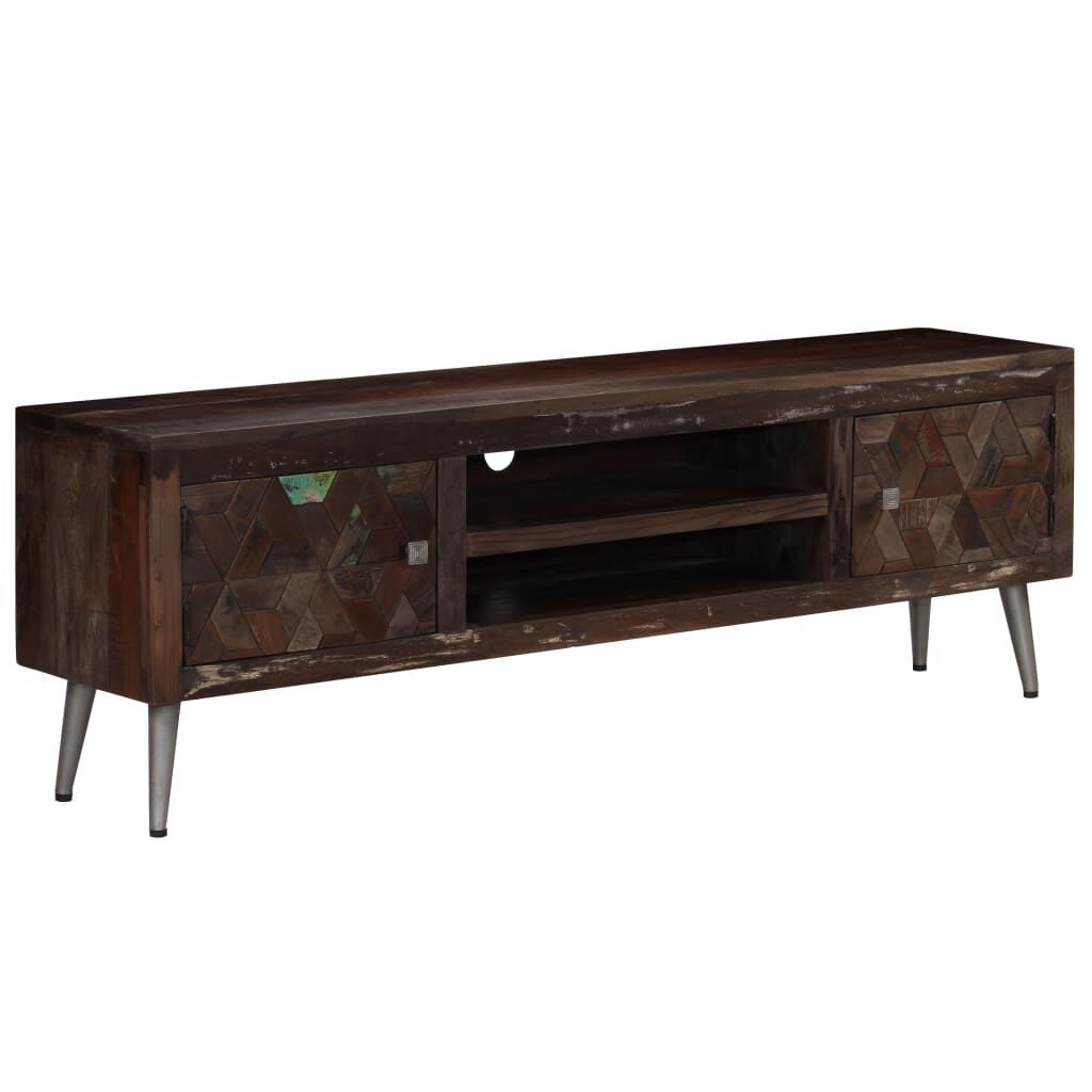 TV Cabinet Solid Reclaimed Wood 140x30x45 cm Price