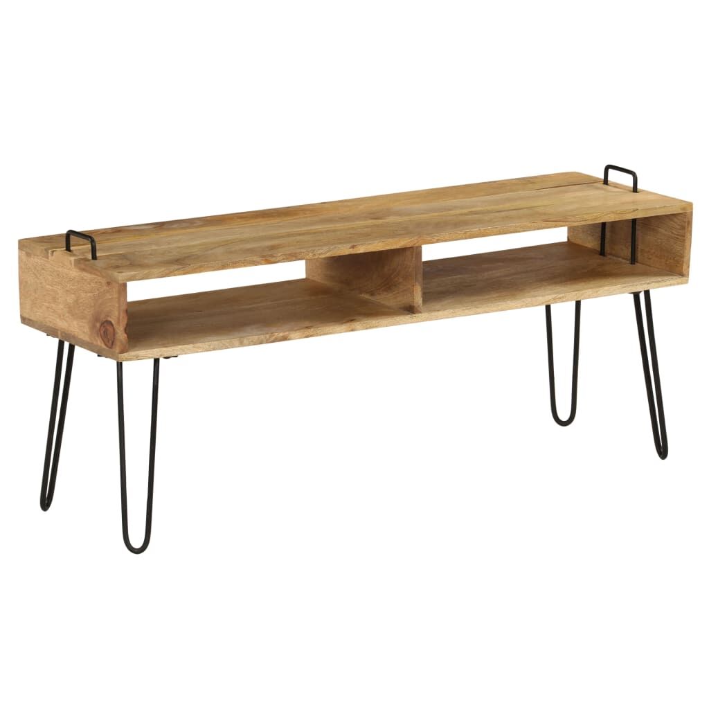TV Stand Solid Mango Wood 110x35x45 cm Price