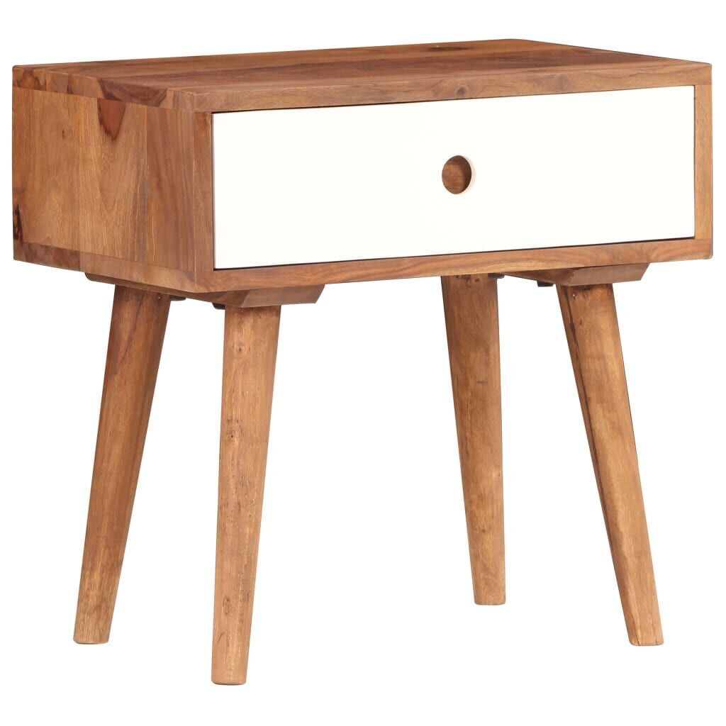 Bedside Table Solid Sheesham Wood 45x30x45 cm Price