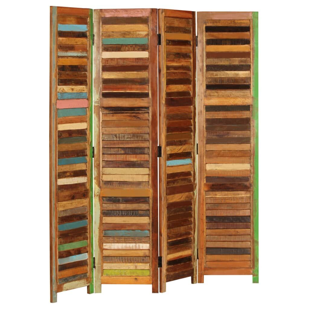 Room Divider Solid Reclaimed Wood 170 cm Price